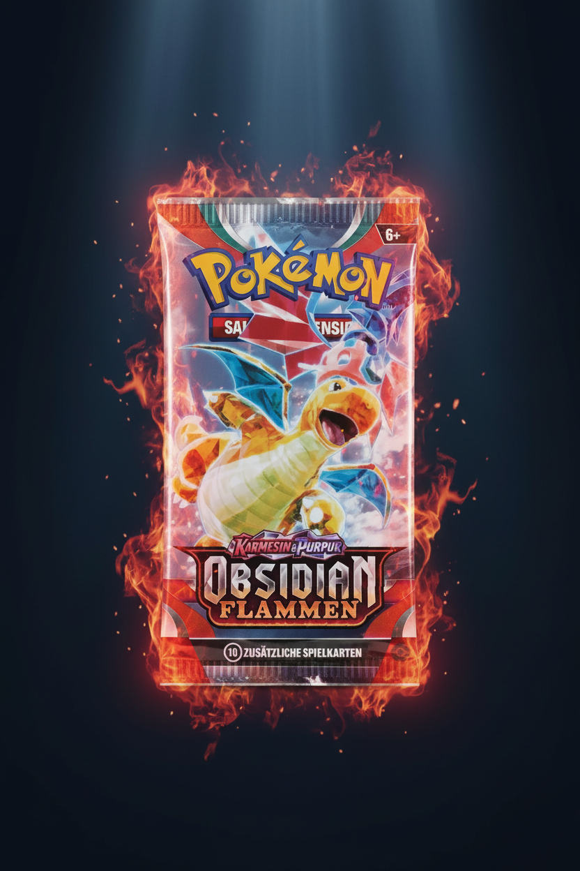 Pokemon Obsidian Flames Booster OVP - German