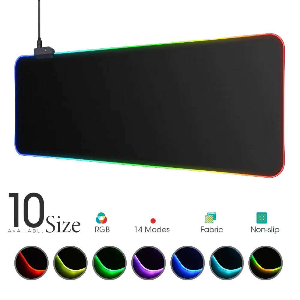 RGB Gaming Mauspad XXL