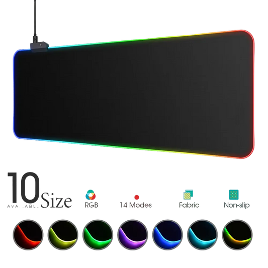 RGB Gaming Mauspad XXL