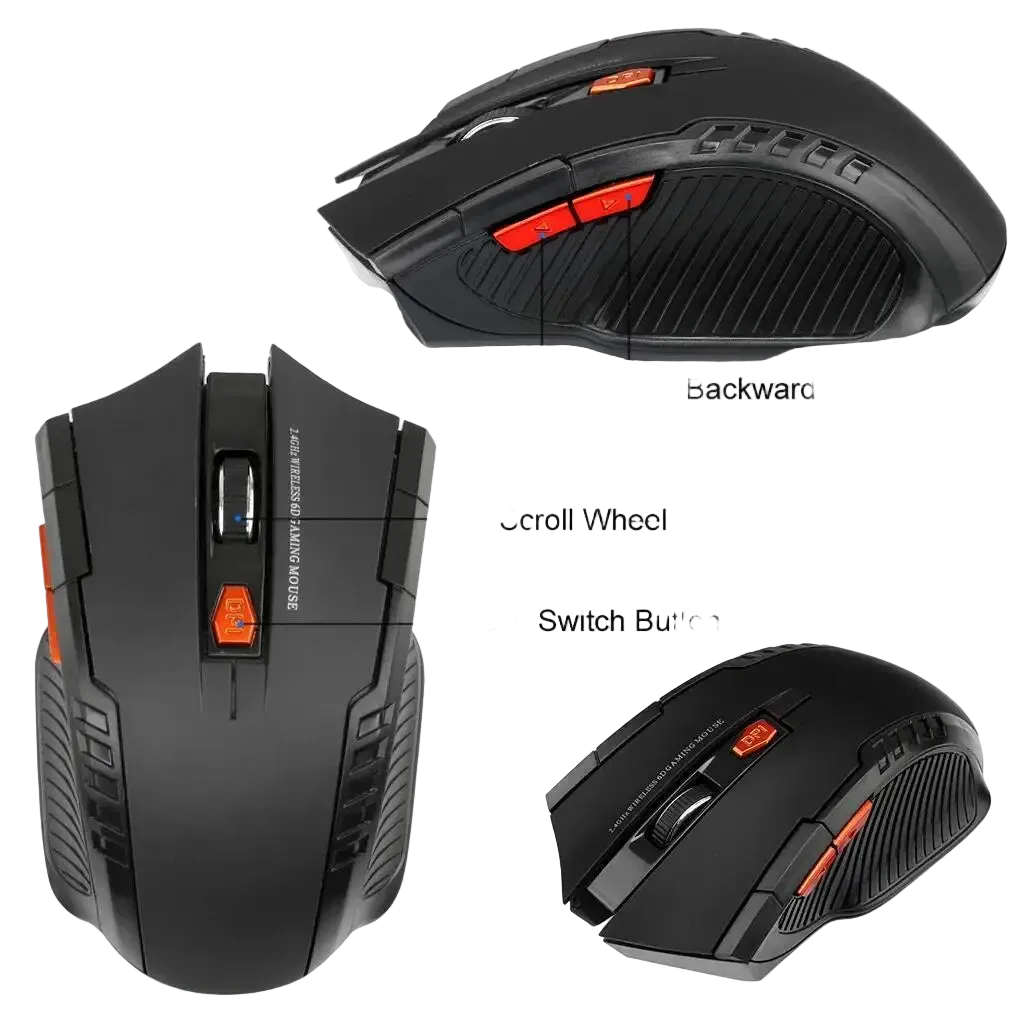 2.4G Wireless Gaming Mouse 1600DPI