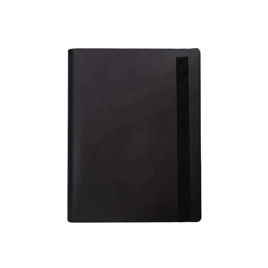 3x3 Sammelkarten-Ordner für 160 Karten, robustes, seitlich zu befüllender Binder.
