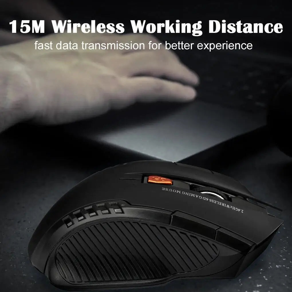 2.4G Wireless Gaming Mouse 1600DPI