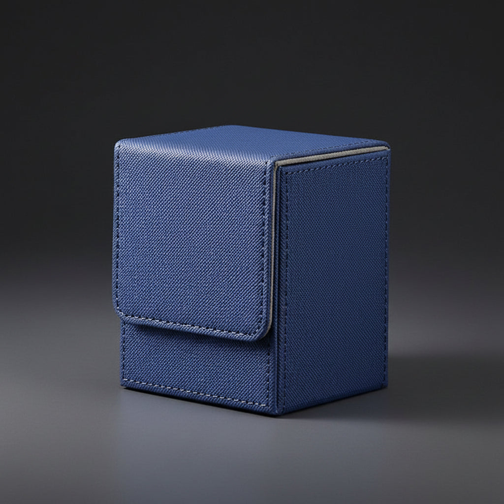 Premium Kartenbox für Pokémon, Yu-Gi-Oh! & MTG – PU-Leder Deck Box für bis zu 100 Karten