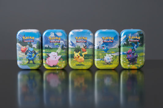 Pokémon Mega-Entwicklung: Erhabene Helden Mini Tin (OVP & versiegelt)