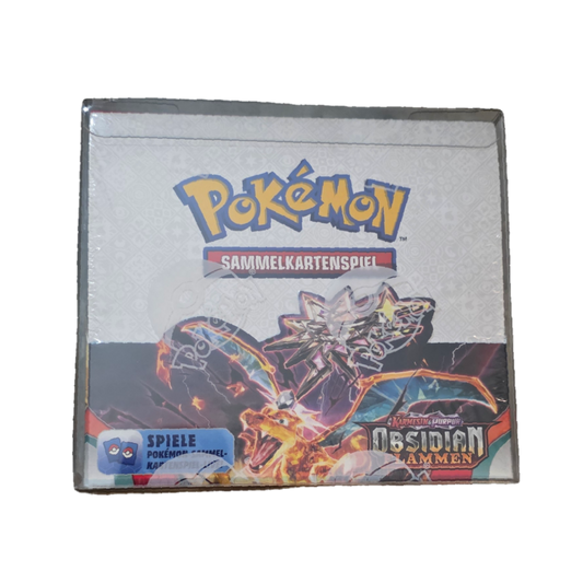 Pokémon Obsidian Flammen Display